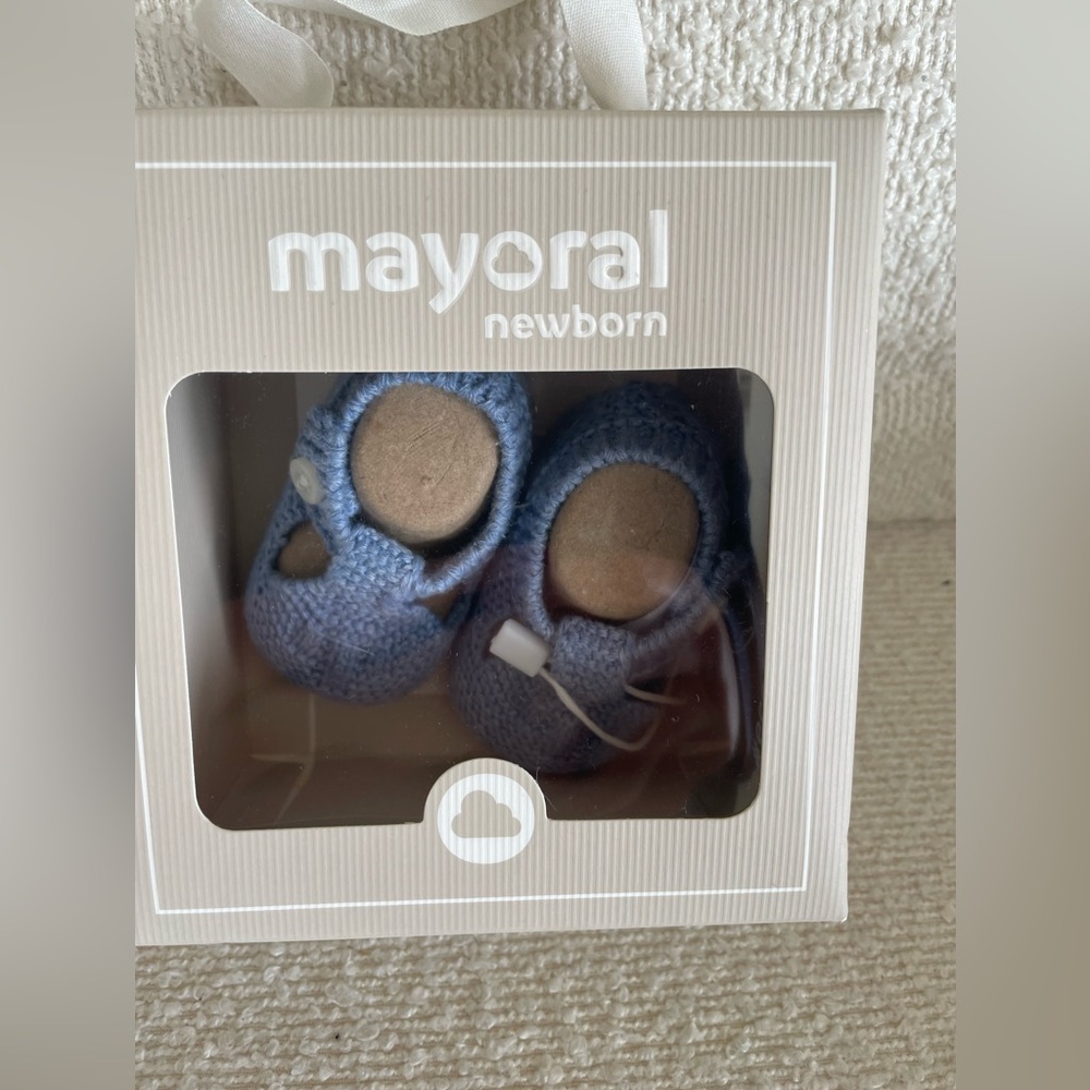 NWT Mayoral newborn shoes I have two available.